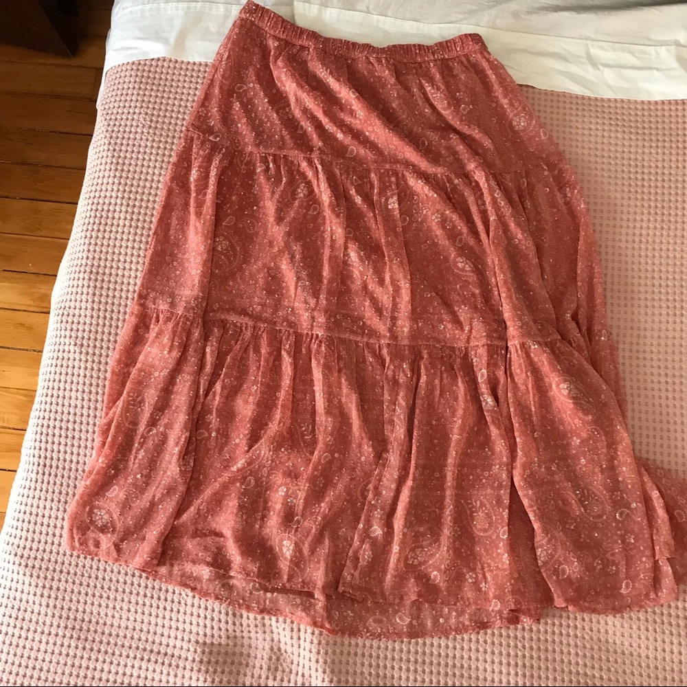 Paisley Maxi Skirt